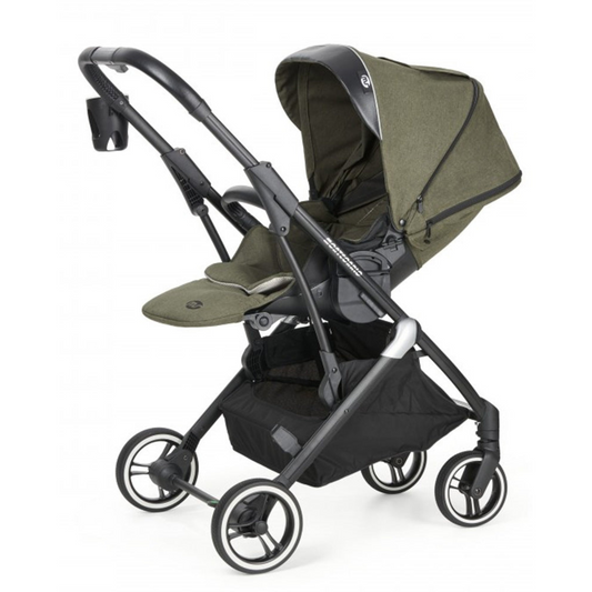 Poussette Monte-Carlo MS – Dossier inclinable, capote extensible, roues tout-terrain