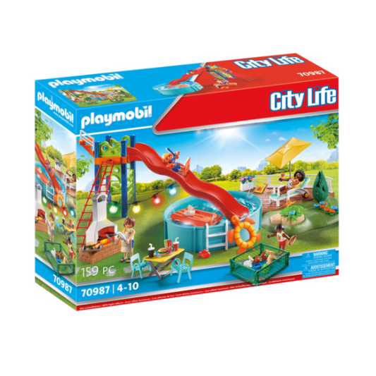 Espace  Détente avec Piscine – Playmobile City Life