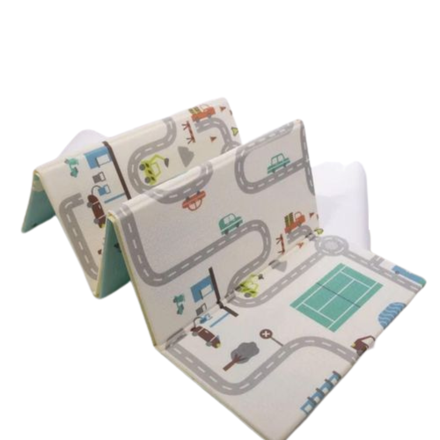 Tapis D'éveil Bébé Pliable Epais Réversible 120x180x1cm