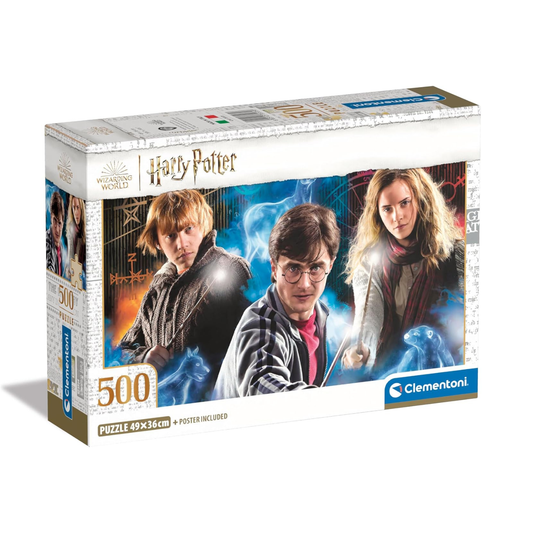 Puzzle Harry Potter Compact - 500 Pièces - Clementoni