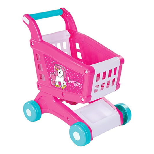 Chariot de Supermarché Enfant Motif Licorne – Dolu