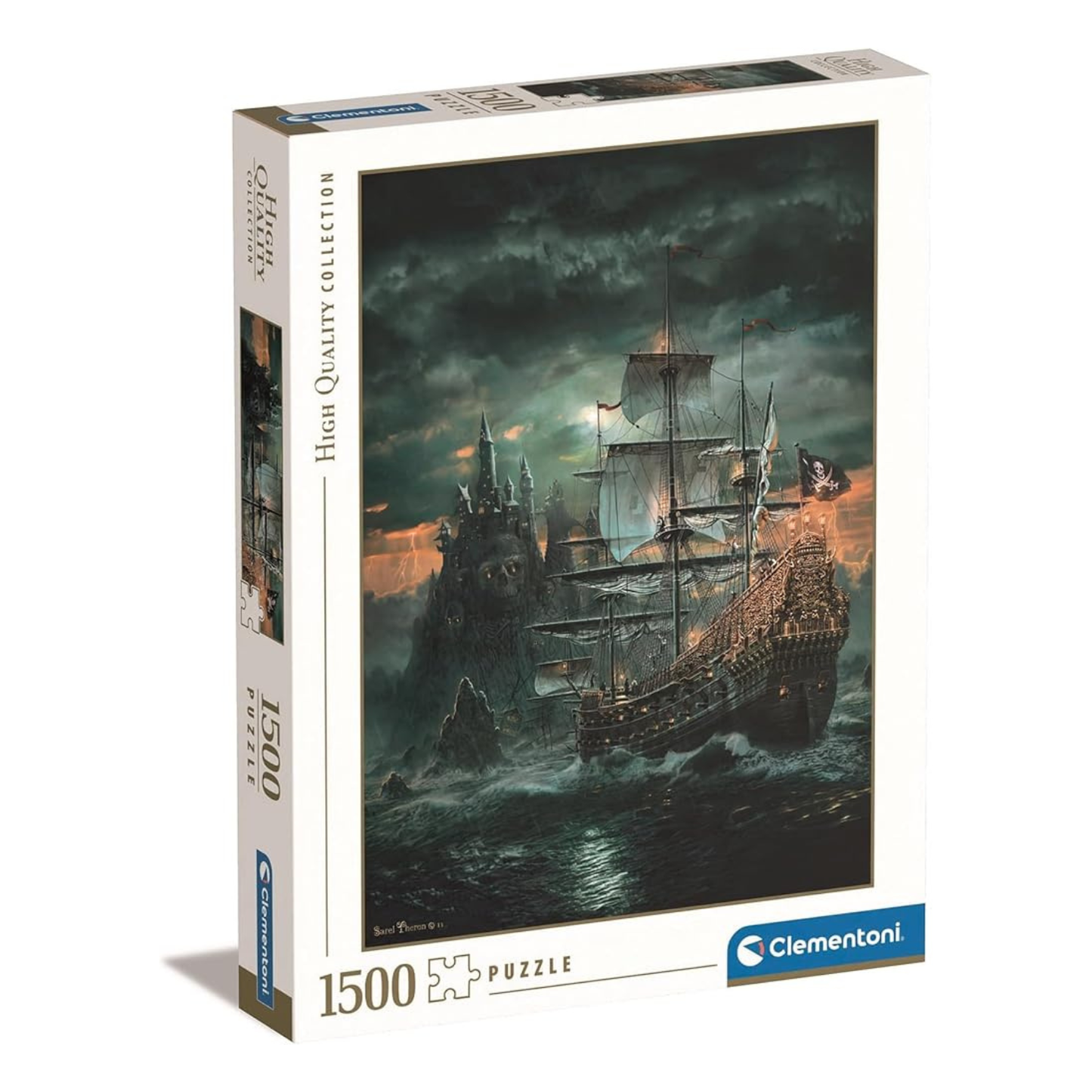 Clementoni Puzzle Bateau Pirate – 1500 Pièces