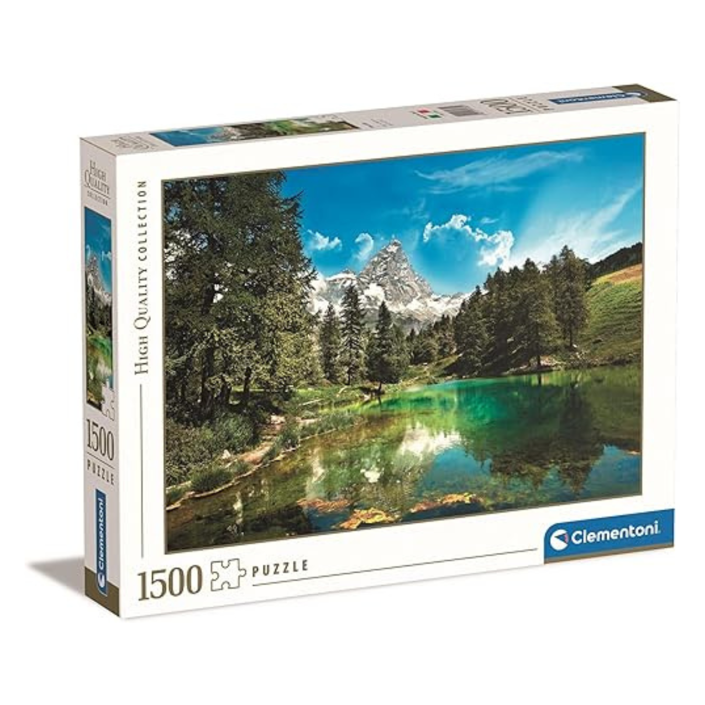 Clementoni Puzzle – Le Lac Bleu – 1500 Pièces