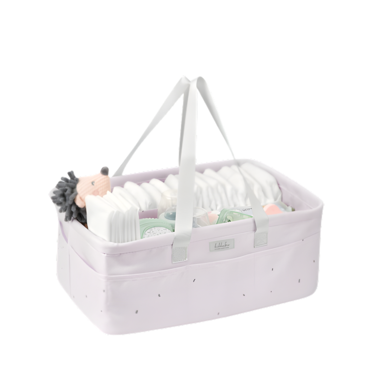 Organisateur de couches et de produits pour bébé Kikkaboo - Rose