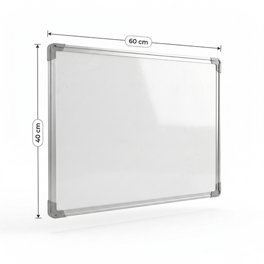Tableau Blanc Magnétique pour Enfant 60x40cm