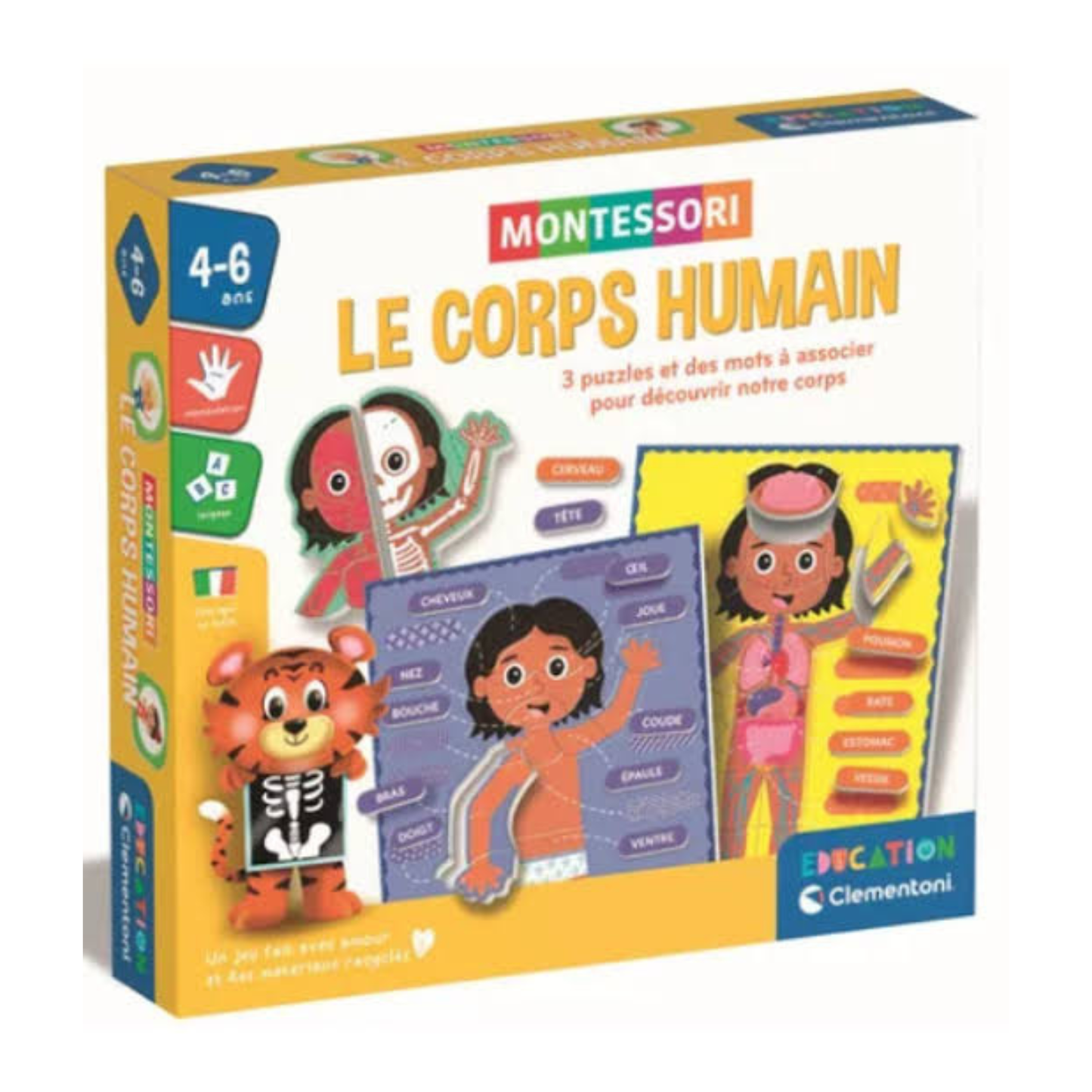 Le Corps Humain Montessori – Clementoni