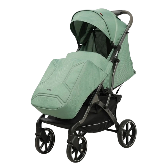 Poussette Compacte Avec Couvre Jambe K6 – Kidilo