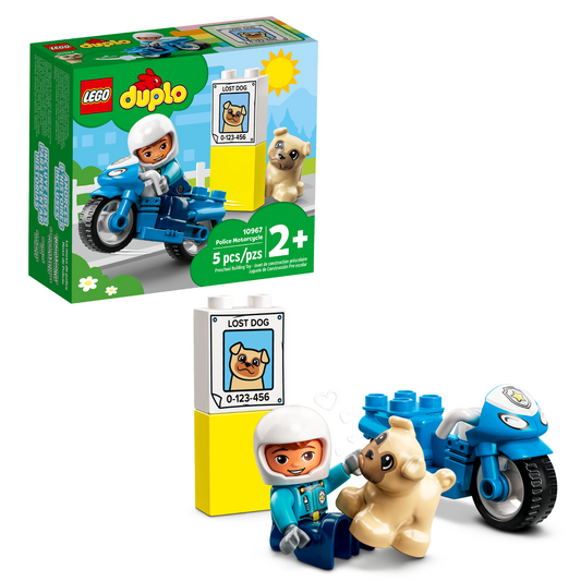 LEGO® DUPLO® – La moto de police