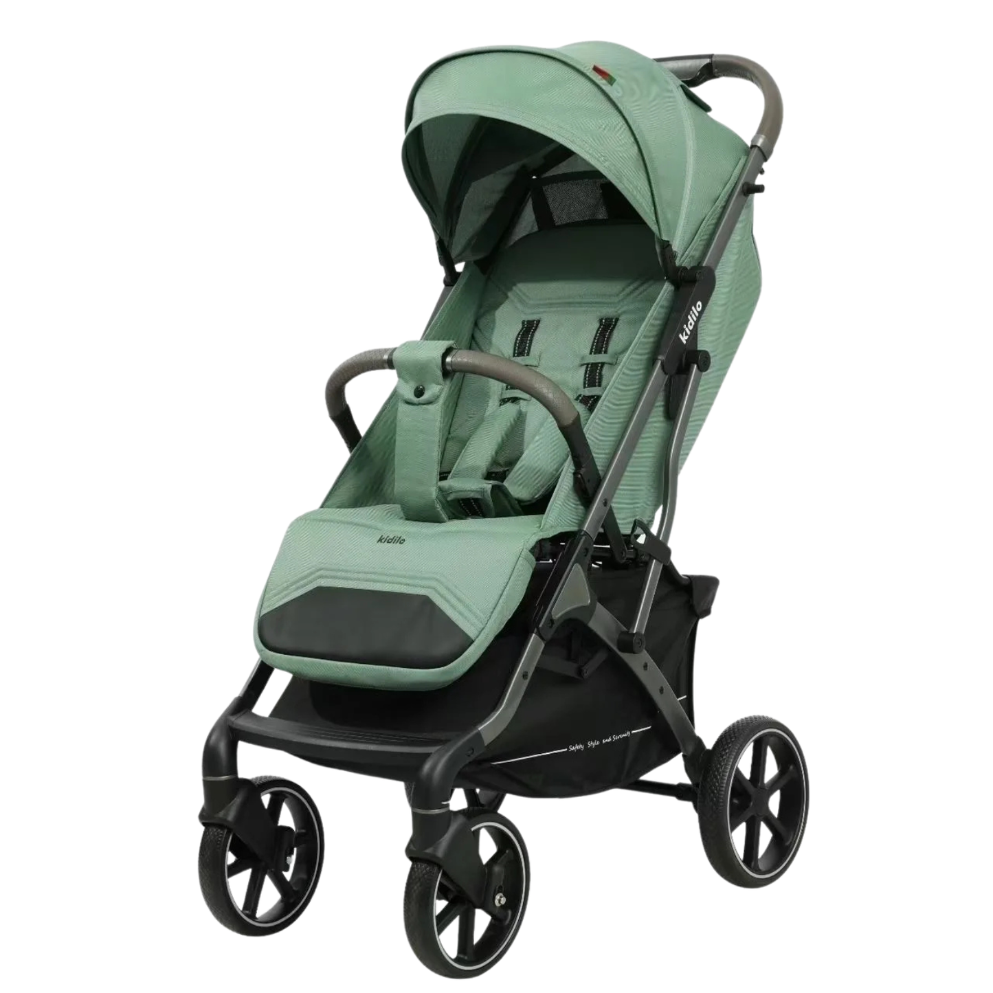 Poussette Compacte Avec Couvre Jambe K6 – Kidilo