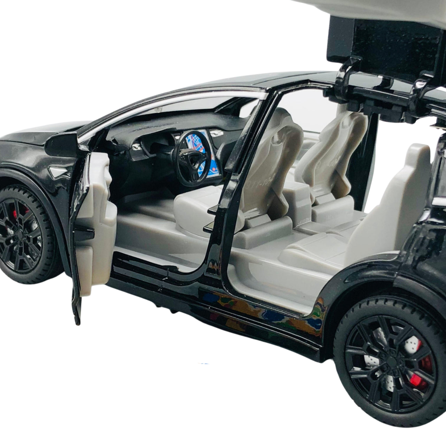 Tesla Model X RC Diecast 1:22 avec Fumée – Télécommandée