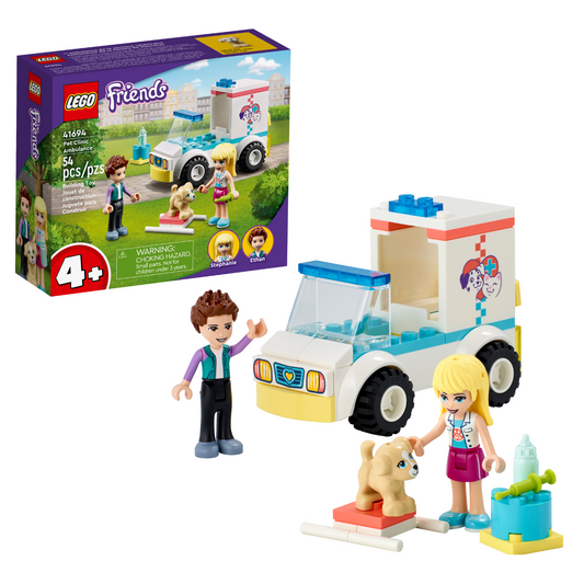LEGO® Friends – L’ambulance de la clinique vétérinaire