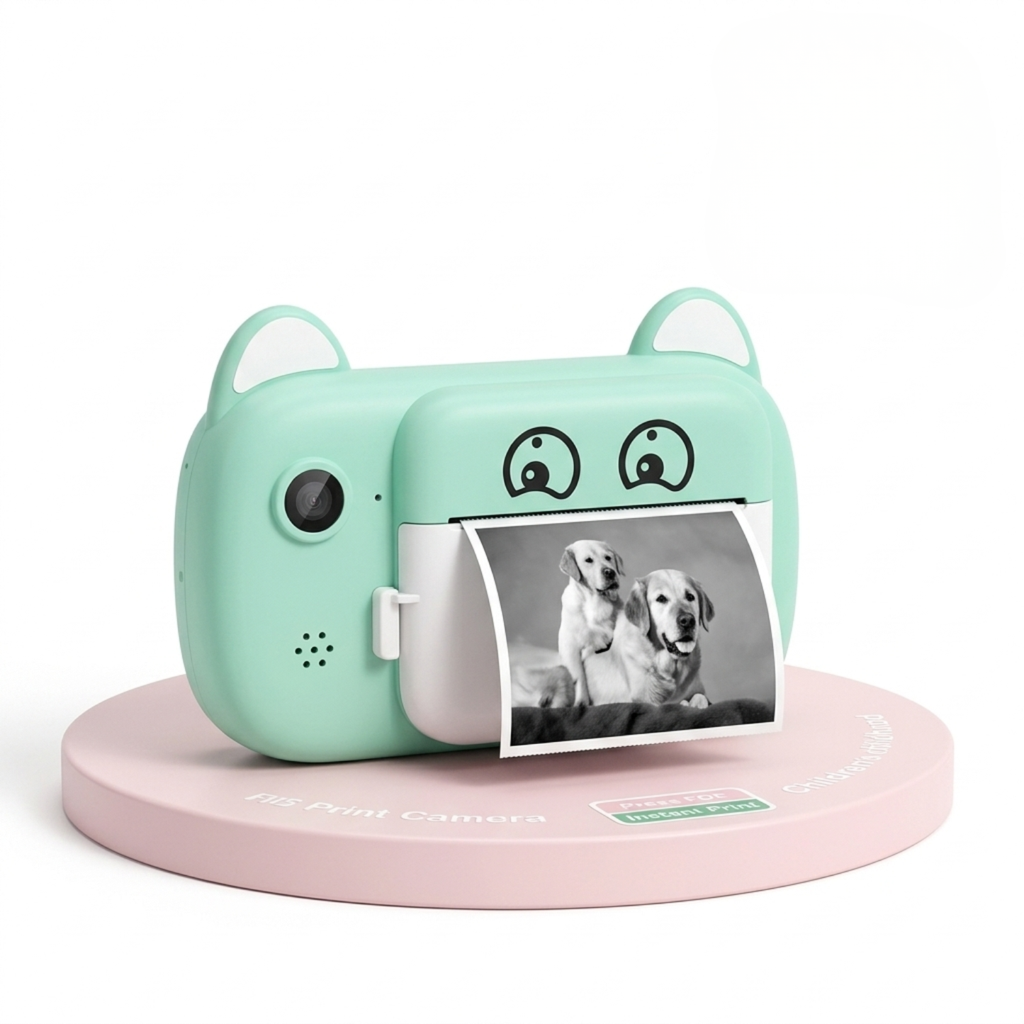 Appareil Photo avec Impression Instantanée (Livraison Gratuite)