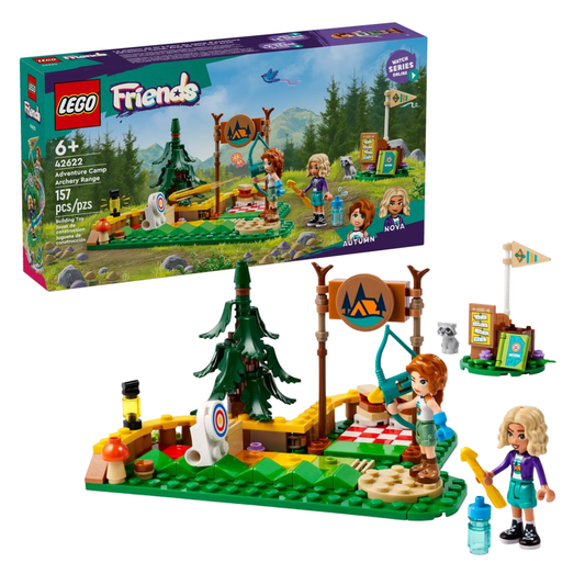 LEGO® Friends – Stand de tir à l’arc à la base de loisirs