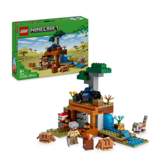 LEGO® Minecraft – L’expédition dans la mine du tatou