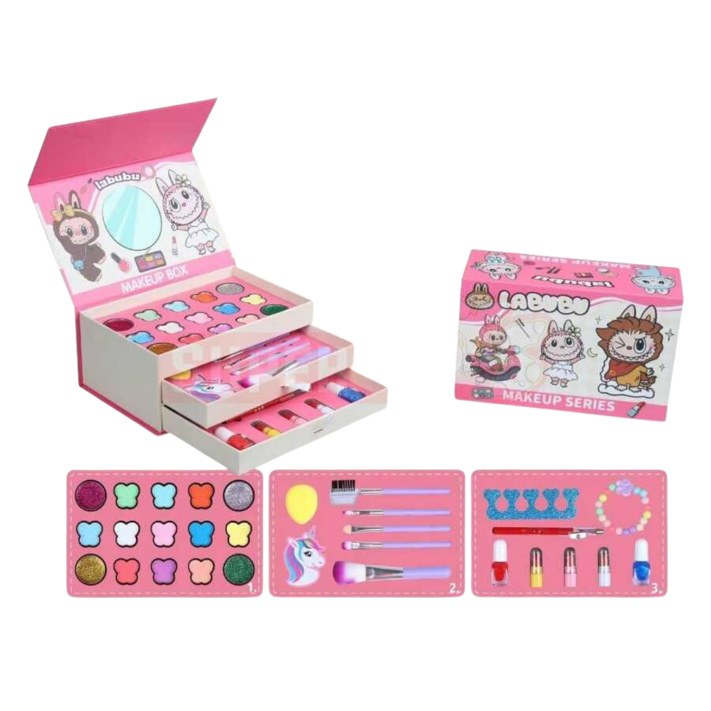 Coffret de Maquillage Labubu – Créativité & Jeu pour Enfants