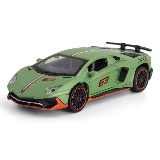Modèle réduit Lamborghini Aventador SVJ 63 (1:32)