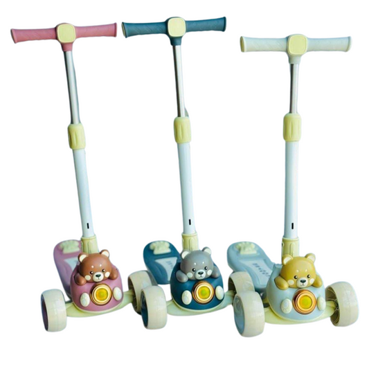 Trottinette Enfant avec Ourson