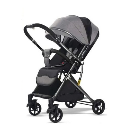 Baby Stroller Poussette Valise – Grise