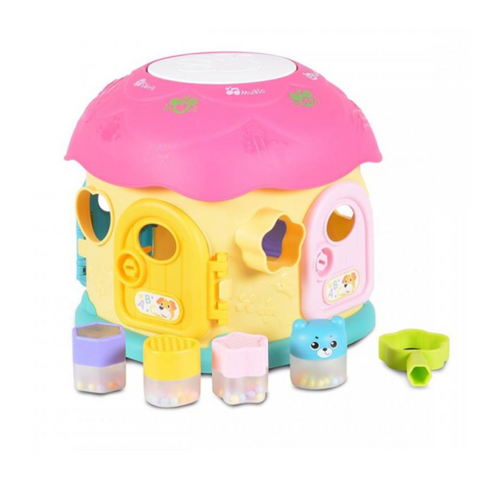 Maison musicale éducative rose – Abero