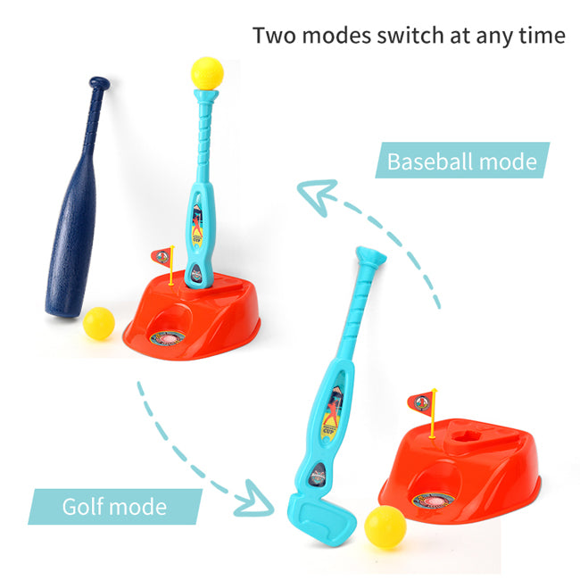 Set Sport Game 2 en 1 pour Enfant – Baseball et Golf