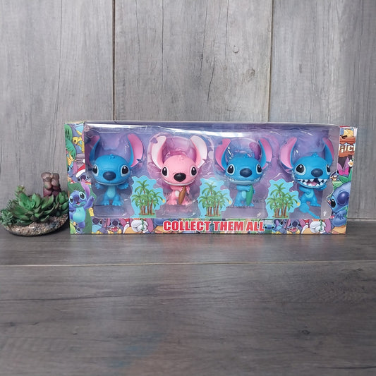 Figurines Stitch & Angel