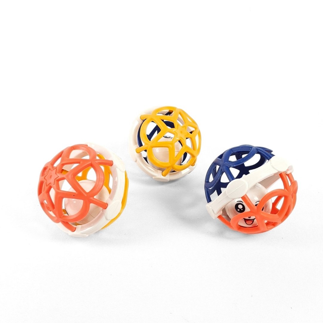Teethers Ball – Balle de Dentition Sensorielle pour Bébé (1 Unité)