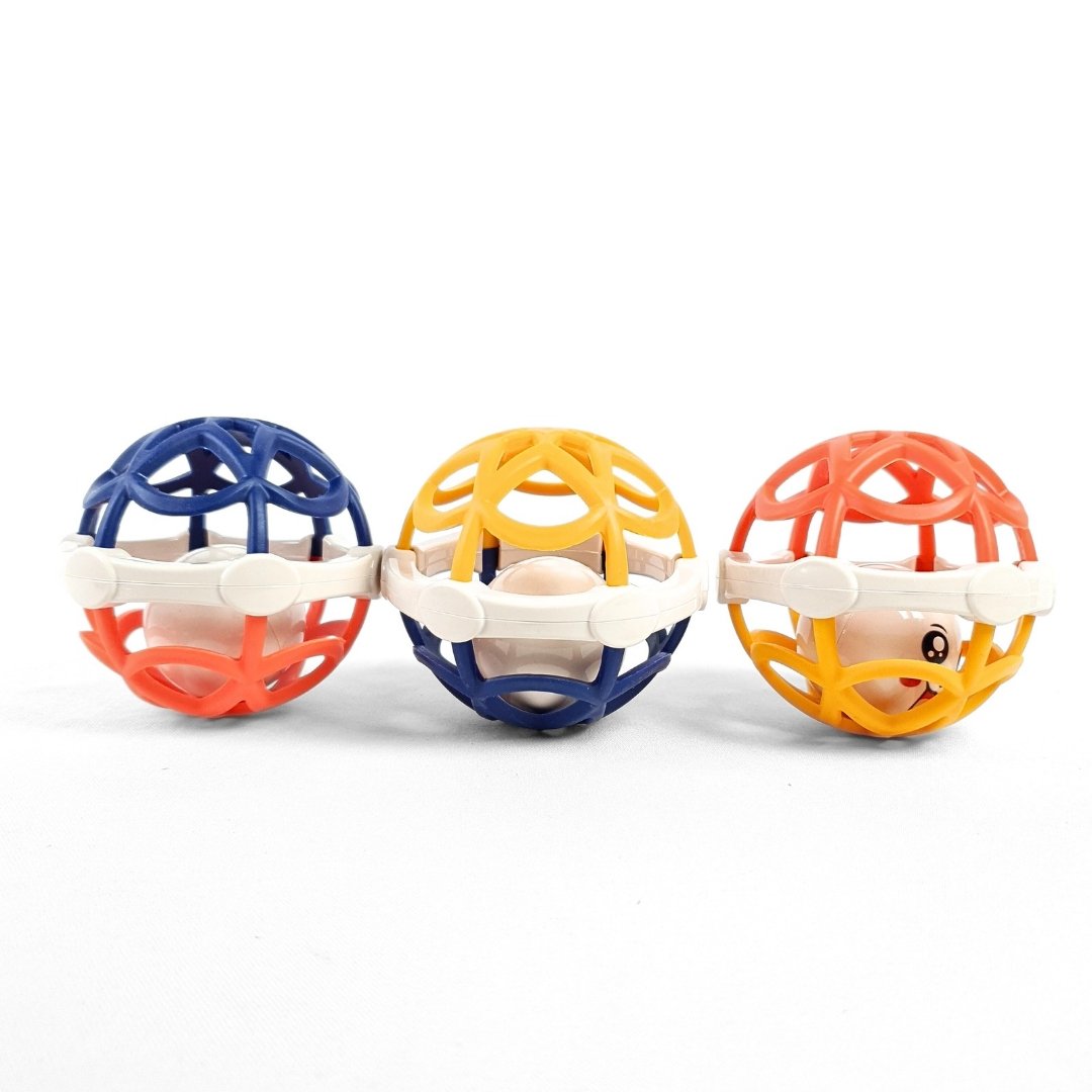 Teethers Ball – Balle de Dentition Sensorielle pour Bébé (1 Unité)