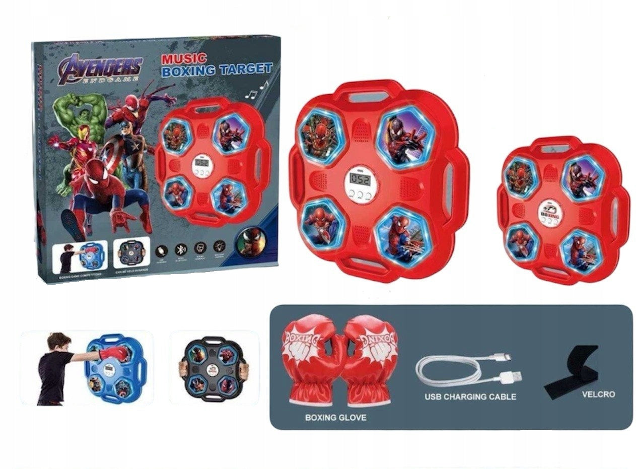 Machine de Boxe Musicale Interactive LED Bluetooth – 30 cm