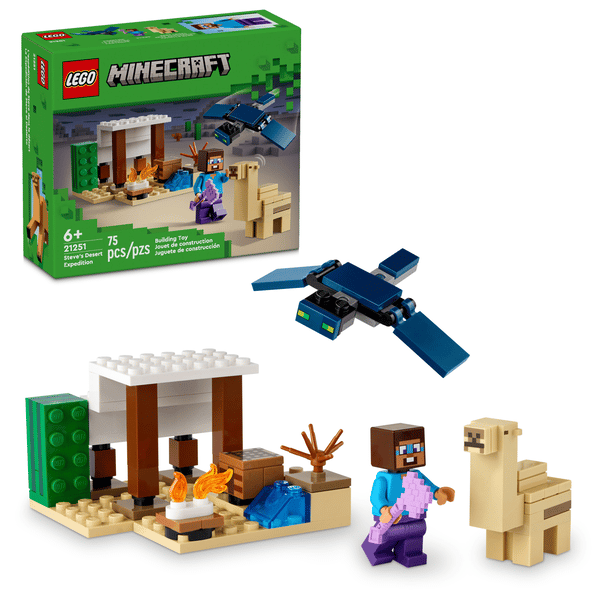 LEGO® Minecraft® 21251 - L'Expédition dans le Désert de Steve