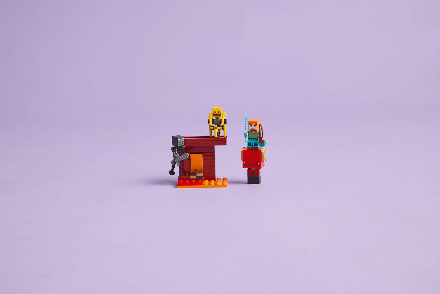 La bataille de la lave du Nether - LEGO® Minecraft®