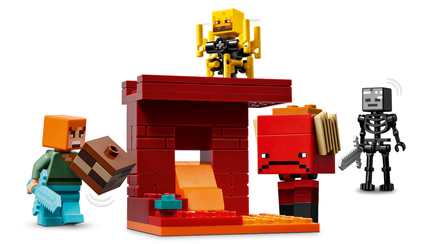 La bataille de la lave du Nether - LEGO® Minecraft®