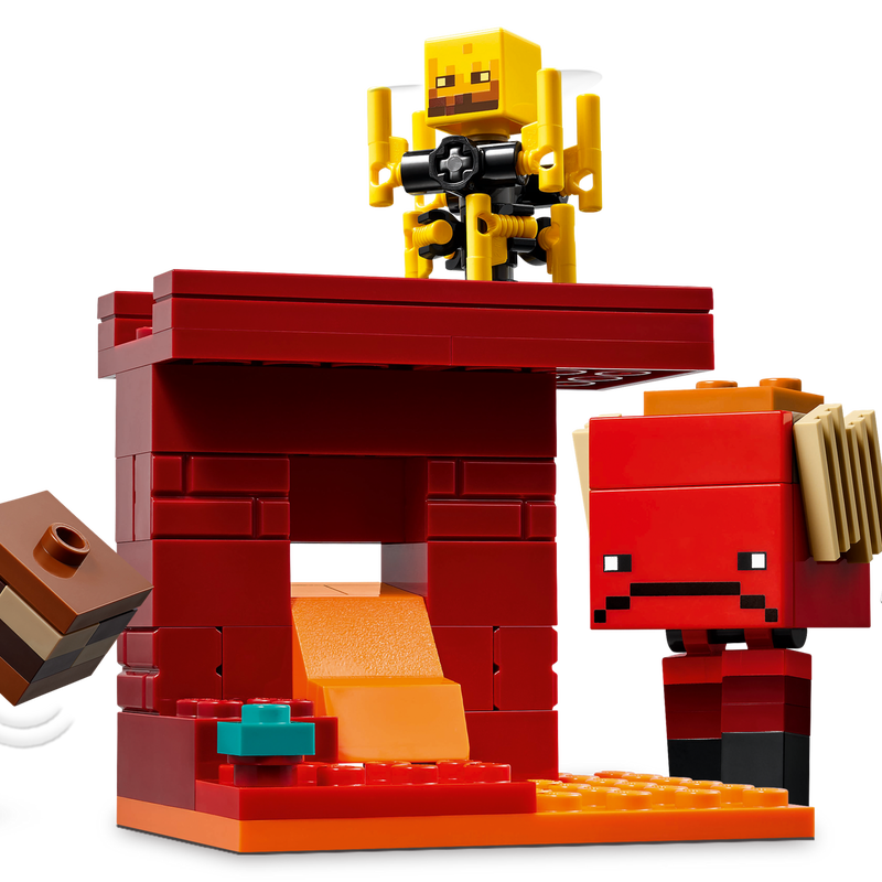 La bataille de la lave du Nether - LEGO® Minecraft®