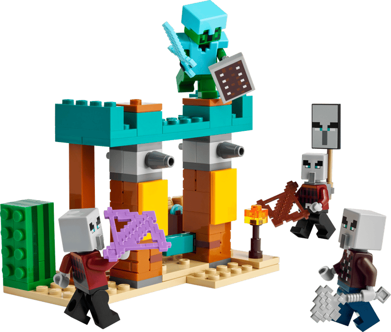 LEGO® Minecraft® 21267 - La Patrouille du Désert des Illagers
