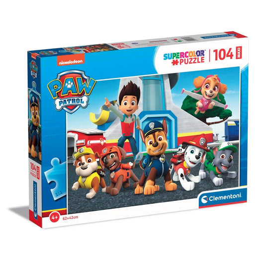 Puzzle Paw Patrol – 104 pièces – Clementoni