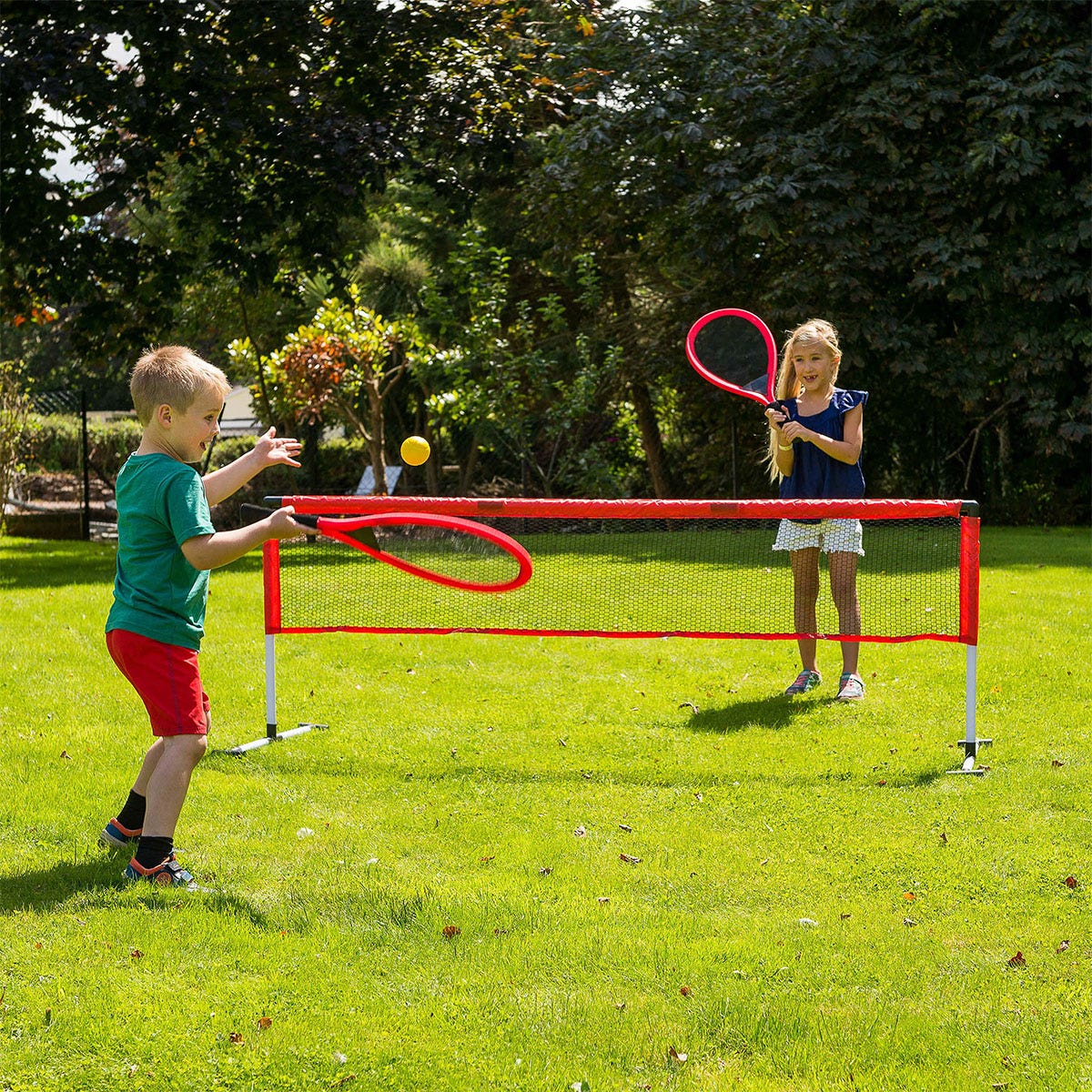 Kit de Tennis Enfant – Filet + Raquettes + Balles Mousse
