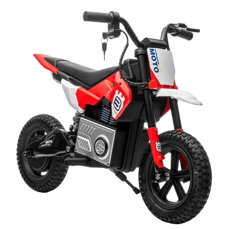 Moto Cross Électrique Enfant – 24V Pneus en Caoutchouc