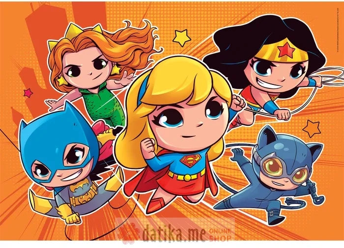 Puzzle 2x60 pièces – DC Comics Superfriends – Clementoni
