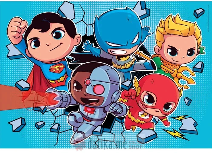 Puzzle 2x60 pièces – DC Comics Superfriends – Clementoni