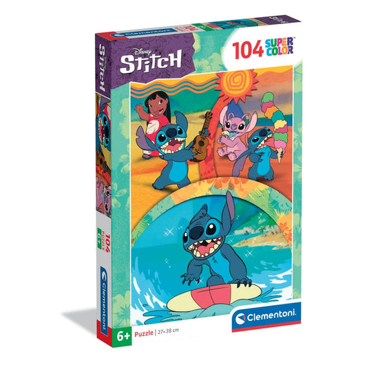 Puzzle Disney Stitch – 104 pièces – Clementoni