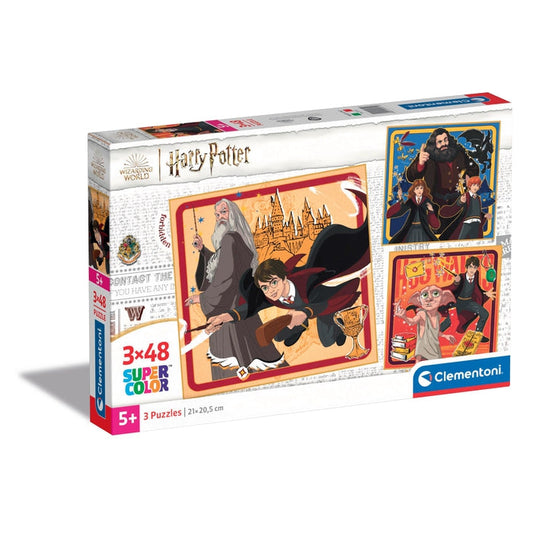 Puzzle Harry Potter – 3×48 pièces – Clementoni