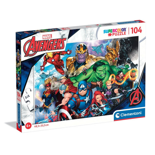 Puzzle Avengers – 104 pièces – Clementoni