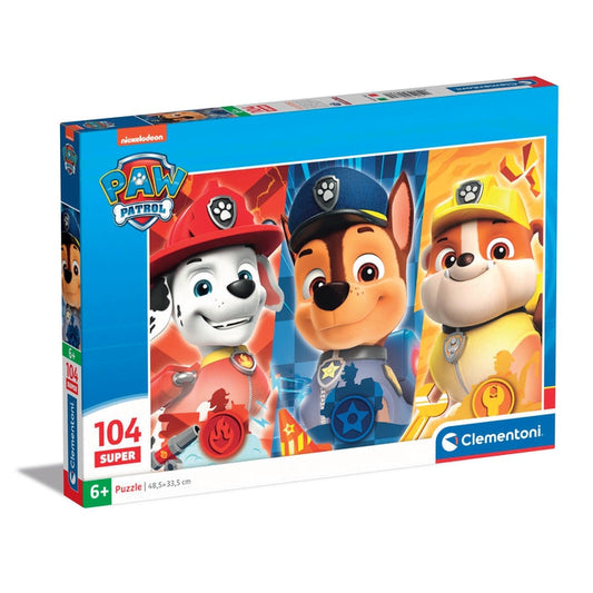 Puzzle Paw Patrol – 104 pièces – Clementoni