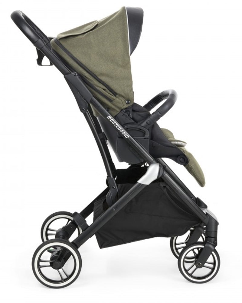 Poussette Monte-Carlo MS – Dossier inclinable, capote extensible, roues tout-terrain