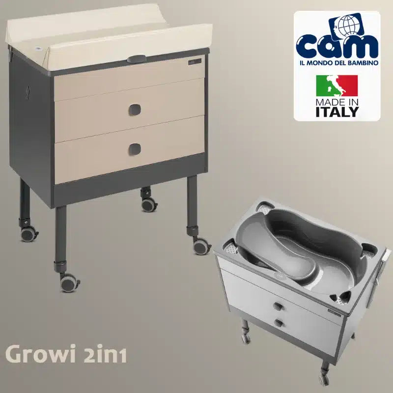 Commode Baignoire Growi 4en1 – Cam