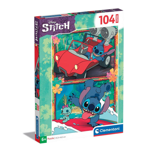 Puzzle Disney Stitch – 104 pièces – Clementoni