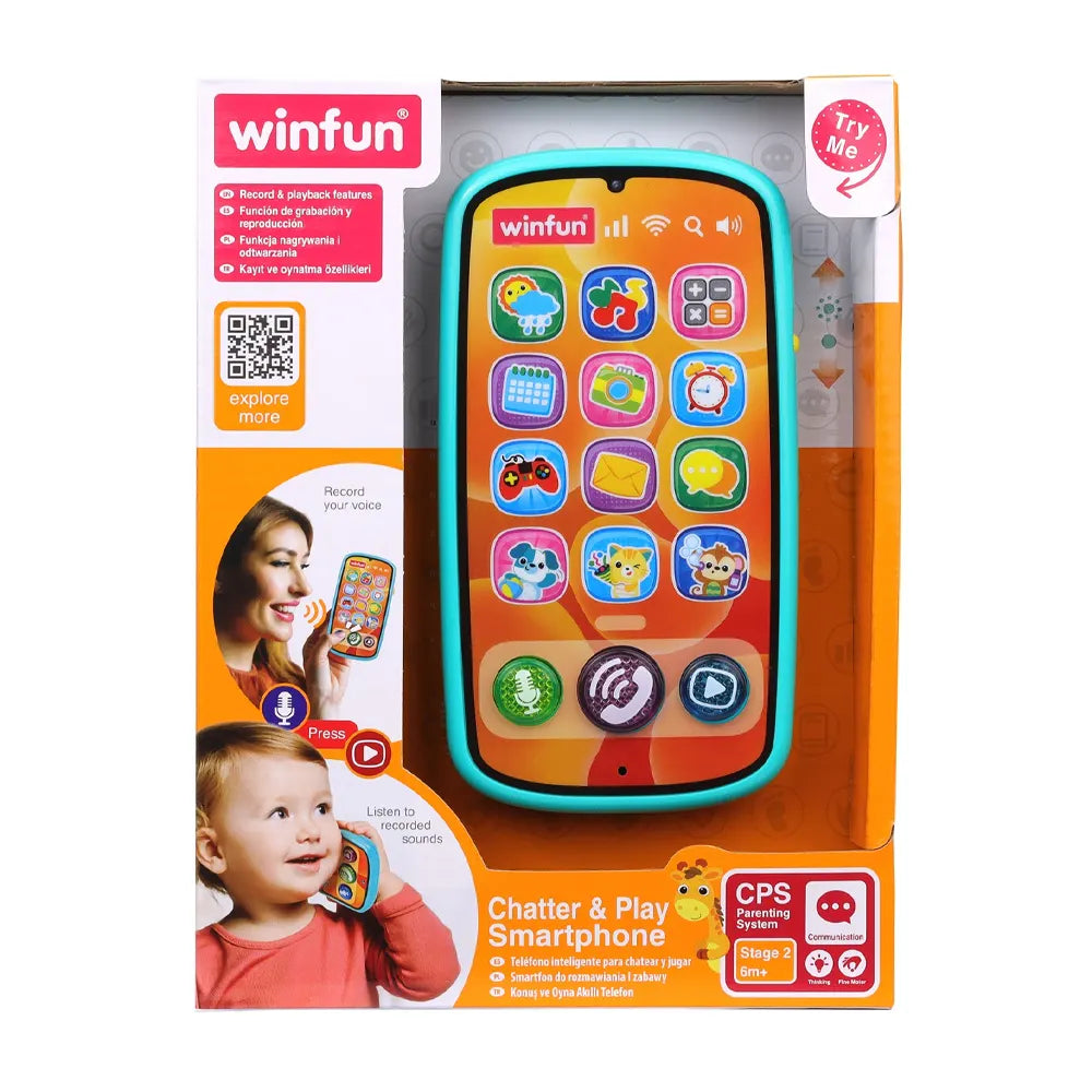 Téléphone d'activité lumineux WinFun avec sons – 6M+