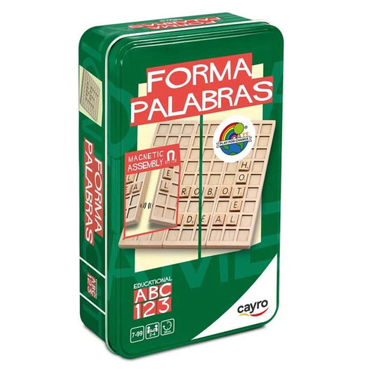 Cayro – Boîte Métallique FormaPalabras Jeux de Langues 7A+