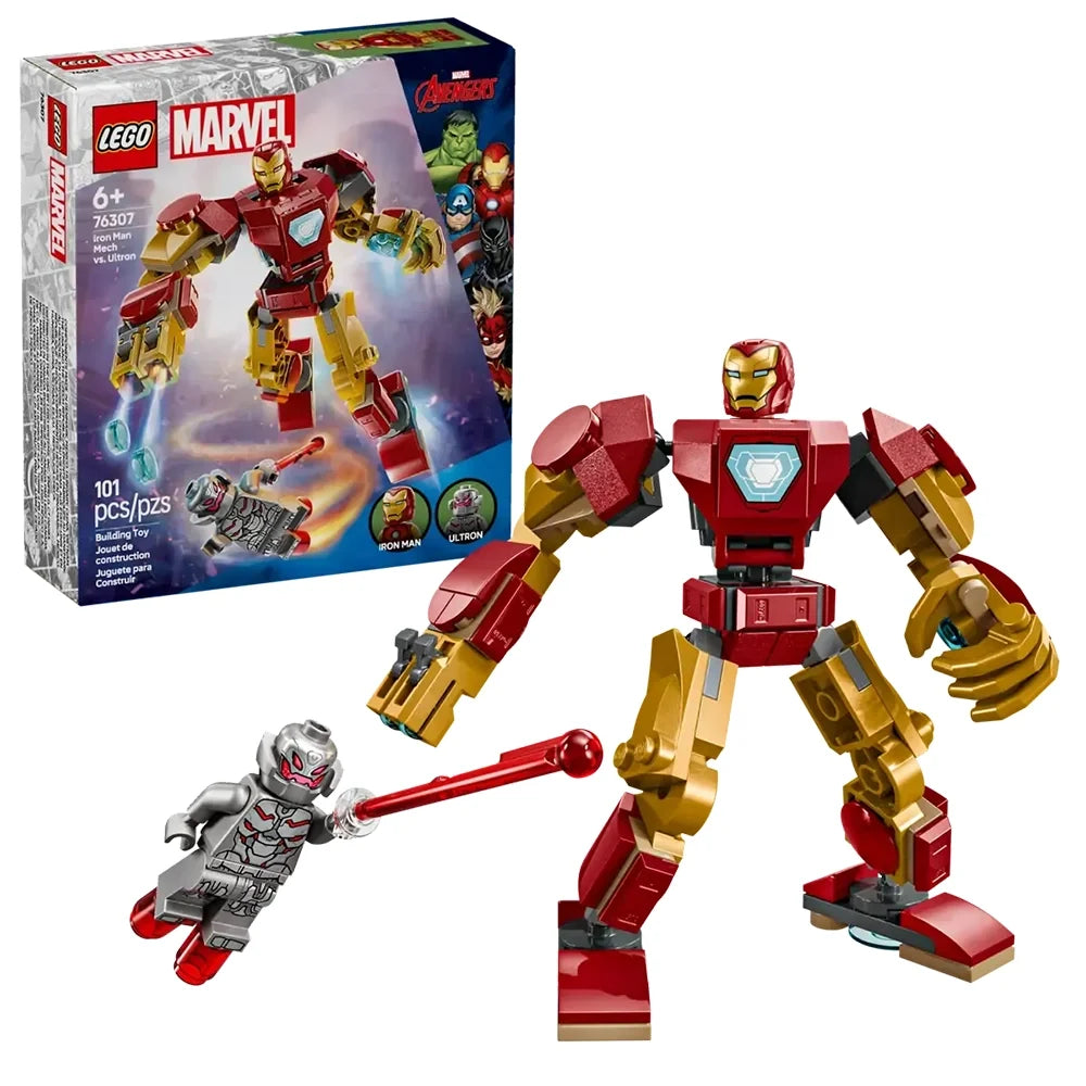 LEGO® Marvel 76307 - Le Robot d'Iron Man contre Ultron