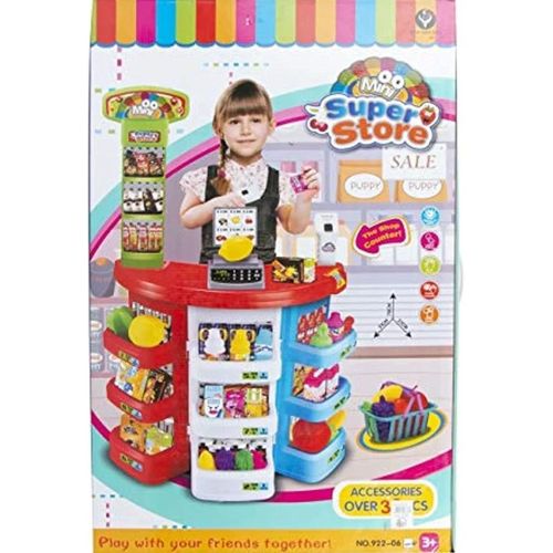 Super Marché Enfant – Avec Caisse et Accessoires