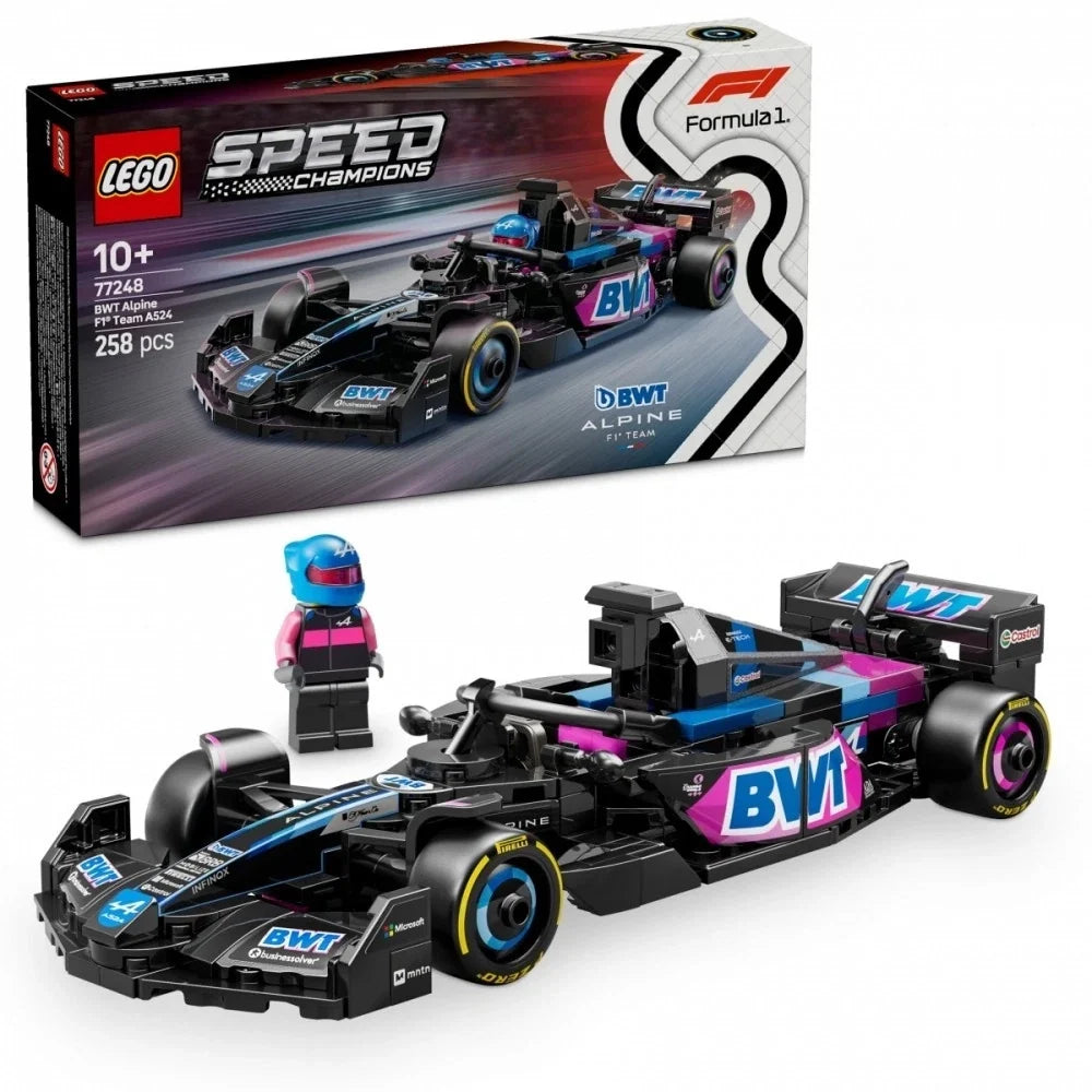LEGO® Speed Champions 77248 - BWT Alpine F1® Team A524 Race Car